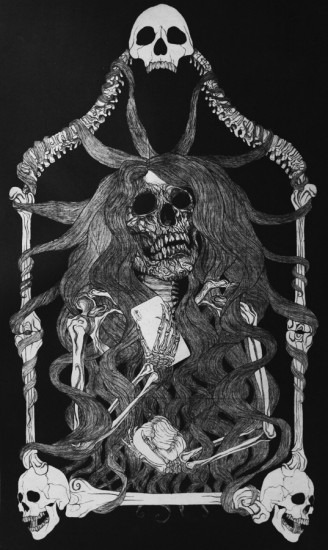 Pride | intaglio | 60x100 cm